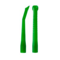 Chirurgická savka Monoart EM21 - zelená, 129 mm x 16 mm, 10 ks
