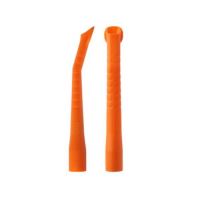 Chirurgická savka Monoart EM21 - oranžová, 129 mm x 16 mm, 10 ks