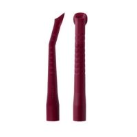 Chirurgická savka Monoart EM21 - vínová, 129 mm x 16 mm, 10 ks